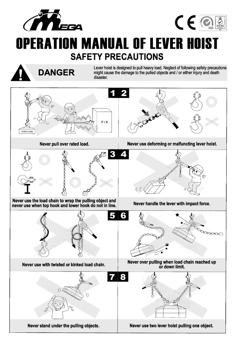 Lever Hoist-L080-900-UM